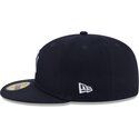 kepure-plokscia-tamsiai-melyna-priglundanti-59fifty-rhinestone-badge-new-york-yankees-mlb-new-era