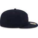 kepure-plokscia-tamsiai-melyna-priglundanti-59fifty-rhinestone-badge-new-york-yankees-mlb-new-era