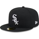 kepure-plokscia-juoda-priglundanti-59fifty-rhinestone-badge-chicago-white-sox-mlb-new-era