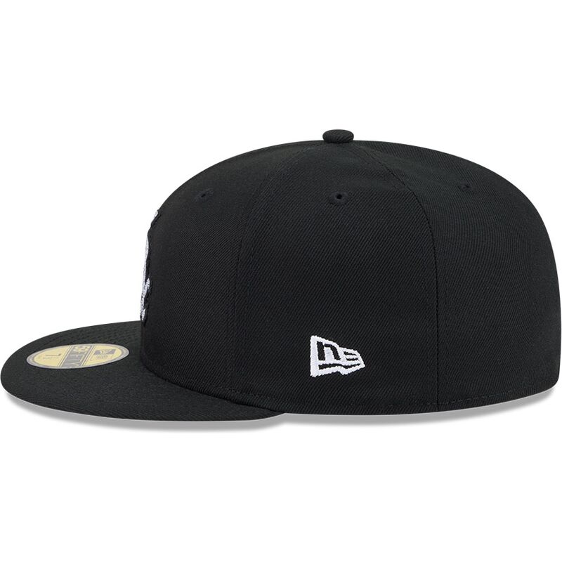 kepure-plokscia-juoda-priglundanti-59fifty-rhinestone-badge-chicago-white-sox-mlb-new-era