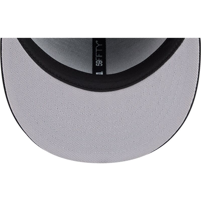 kepure-plokscia-juoda-priglundanti-59fifty-rhinestone-badge-chicago-white-sox-mlb-new-era