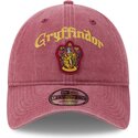 kepure-islenkta-raudona-reguliuojamas-9twenty-na-lifestyle-f1-gryffindor-harry-potter-new-era