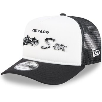 Kepurė išlenkta juoda snapback 9FIFTY A Frame NA Lifestyle F1 Chicago White Sox MLB New Era
