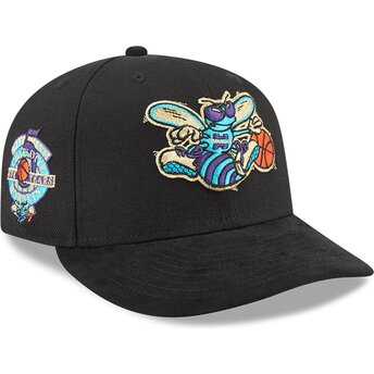 Kepurė išlenkta juoda snapback 9FIFTY NA Lifestyle F1 Charlotte Hornets NBA New Era