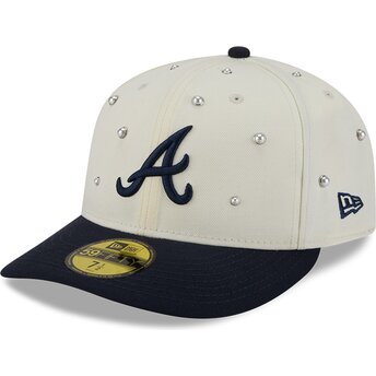 Kepurė išlenkta smėlio priglundanti 59FIFTY Beads NA Lifestyle F1 Atlanta Braves MLB New Era