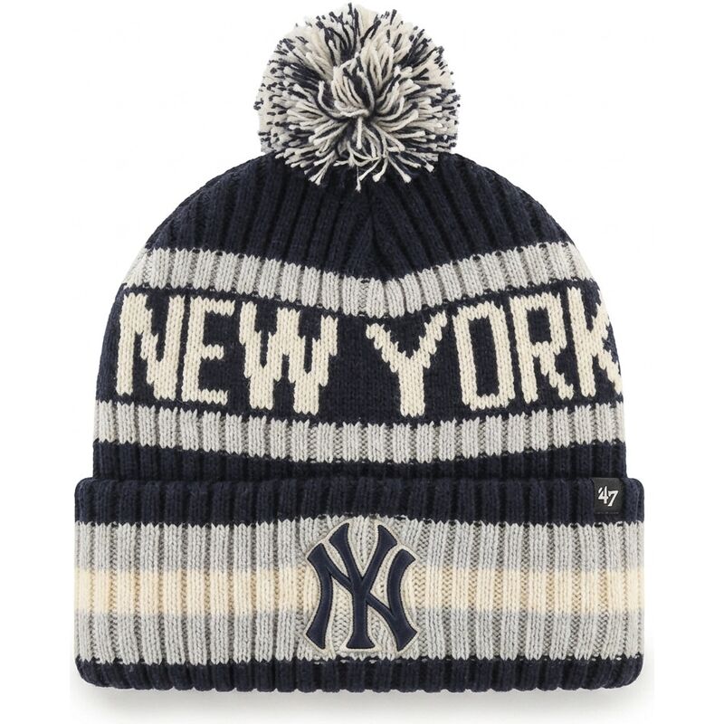 kepure-su-bumbulu-tamsiai-melyna-bering-cuff-knit-new-york-yankees-mlb-47-brand kepure-su-bumbulu-tamsiai-melyna-bering-cuff-knit-new-york-yankees-mlb-47-brand