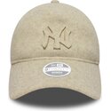 kepure-islenkta-smelio-reguliuojamas-9twenty-a-frame-melton-luxe-new-york-yankees-mlb-new-era