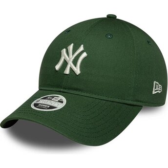 Kepurė išlenkta žalia reguliuojamas 9TWENTY League Essential Midi New York Yankees MLB New Era