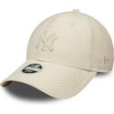 kepure-islenkta-smelio-reguliuojamas-9forty-cord-new-york-yankees-mlb-new-era