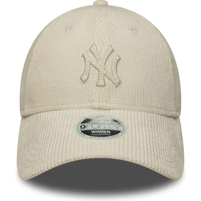 kepure-islenkta-smelio-reguliuojamas-9forty-cord-new-york-yankees-mlb-new-era