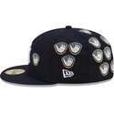 kepure-plokscia-tamsiai-melyna-priglundanti-59fifty-spike-lee-gloves-new-york-yankees-mlb-new-era