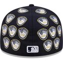 kepure-plokscia-tamsiai-melyna-priglundanti-59fifty-spike-lee-gloves-new-york-yankees-mlb-new-era
