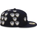 kepure-plokscia-tamsiai-melyna-priglundanti-59fifty-spike-lee-gloves-new-york-yankees-mlb-new-era