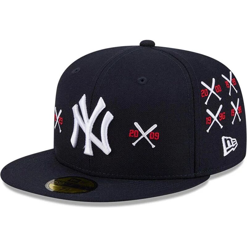 kepure-plokscia-tamsiai-melyna-priglundanti-59fifty-spike-lee-crossed-bats-new-york-yankees-mlb-new-era