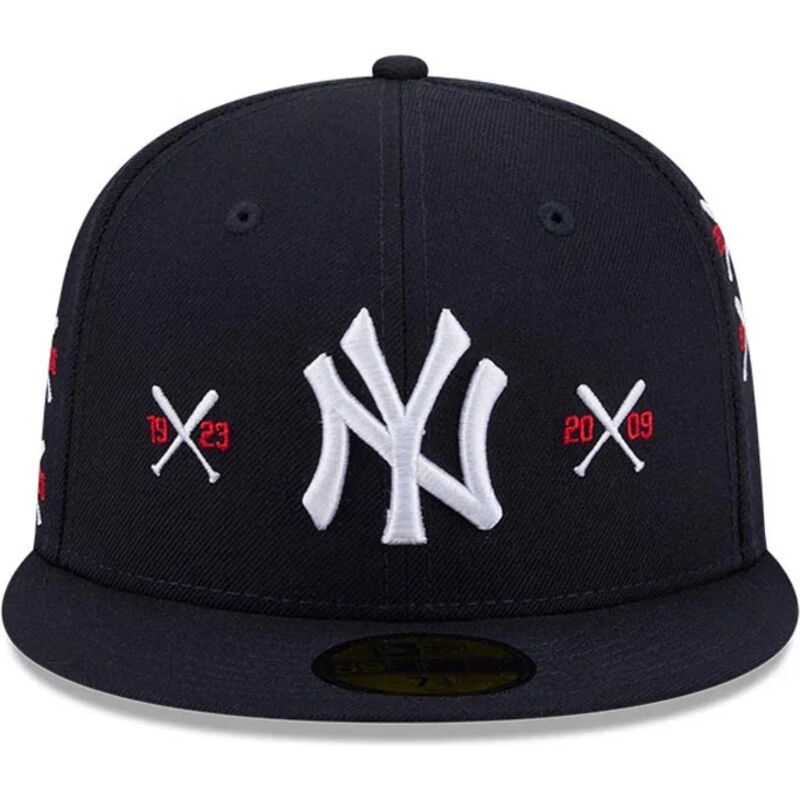 kepure-plokscia-tamsiai-melyna-priglundanti-59fifty-spike-lee-crossed-bats-new-york-yankees-mlb-new-era