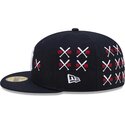kepure-plokscia-tamsiai-melyna-priglundanti-59fifty-spike-lee-crossed-bats-new-york-yankees-mlb-new-era