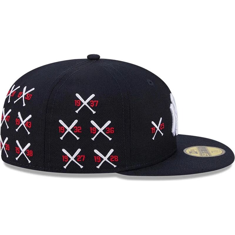 kepure-plokscia-tamsiai-melyna-priglundanti-59fifty-spike-lee-crossed-bats-new-york-yankees-mlb-new-era