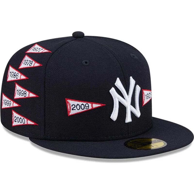 kepure-plokscia-tamsiai-melyna-priglundanti-59fifty-spike-lee-flags-new-york-yankees-mlb-new-era