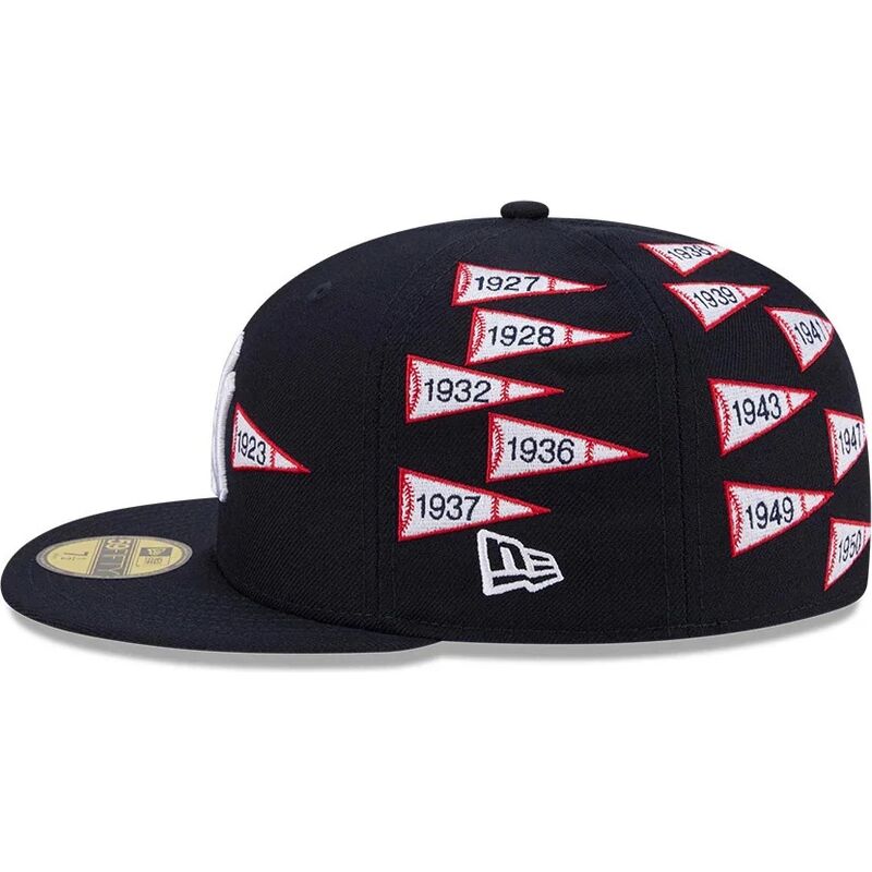 kepure-plokscia-tamsiai-melyna-priglundanti-59fifty-spike-lee-flags-new-york-yankees-mlb-new-era