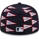 kepure-plokscia-tamsiai-melyna-priglundanti-59fifty-spike-lee-flags-new-york-yankees-mlb-new-era