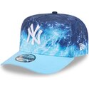 kepure-islenkta-melyna-snapback-9fifty-a-frame-deep-water-new-york-yankees-mlb-new-era