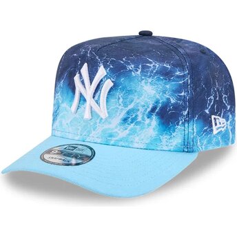 Kepurė išlenkta mėlyna snapback 9FIFTY A Frame Deep Water New York Yankees MLB New Era