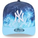 kepure-islenkta-melyna-snapback-9fifty-a-frame-deep-water-new-york-yankees-mlb-new-era