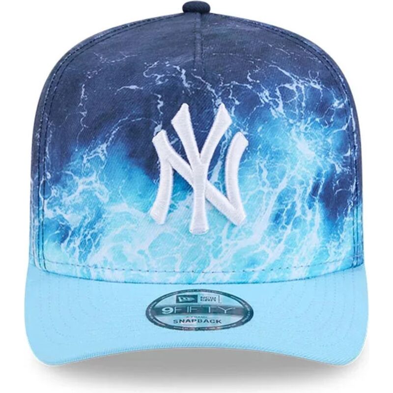 kepure-islenkta-melyna-snapback-9fifty-a-frame-deep-water-new-york-yankees-mlb-new-era