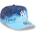 kepure-islenkta-melyna-snapback-9fifty-a-frame-deep-water-new-york-yankees-mlb-new-era