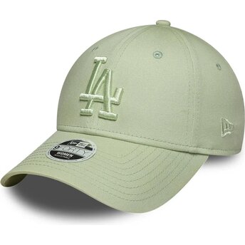 Kepurė išlenkta žalia reguliuojamas 9FORTY League Essential Los Angeles Dodgers MLB New Era