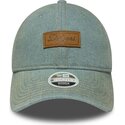kepure-islenkta-melyna-reguliuojamas-9twenty-denim-los-angeles-dodgers-mlb-new-era