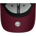 kepure-islenkta-raudona-reguliuojamas-9forty-team-outline-los-angeles-dodgers-mlb-new-era