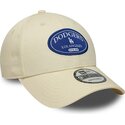 kepure-islenkta-kremine-reguliuojamas-9forty-patch-los-angeles-dodgers-mlb-new-era