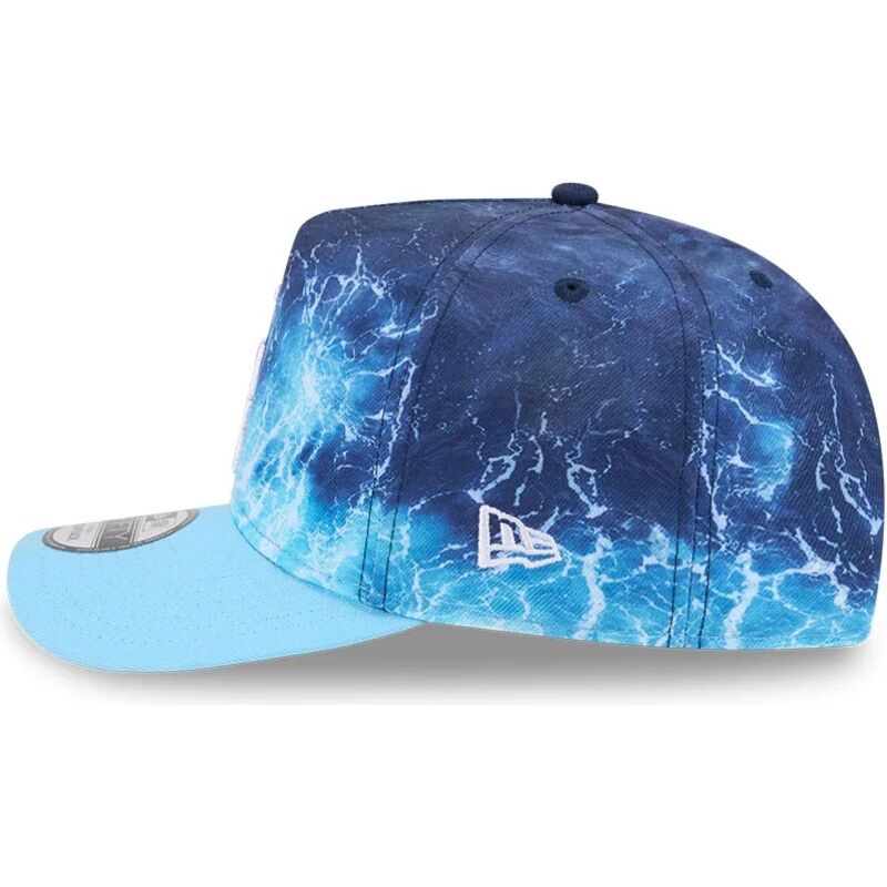 kepure-islenkta-melyna-snapback-9fifty-a-frame-deep-water-los-angeles-dodgers-mlb-new-era