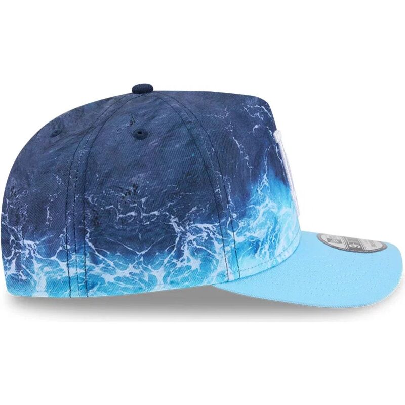 kepure-islenkta-melyna-snapback-9fifty-a-frame-deep-water-los-angeles-dodgers-mlb-new-era