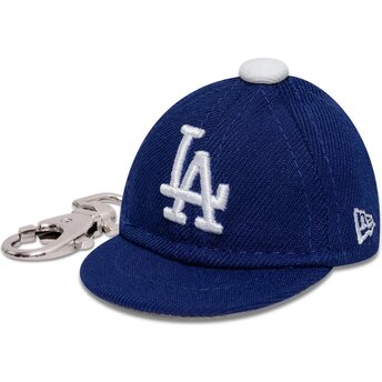 Priedai mėlyna Llavero Mini Cap Keychain Los Angeles Dodgers MLB New Era