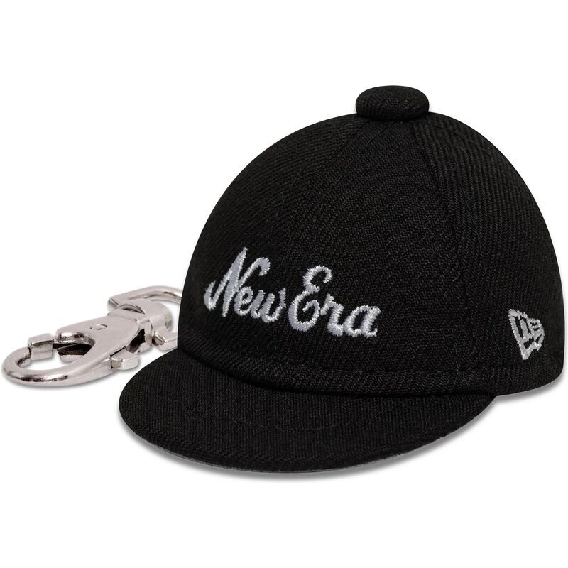 priedai-juoda-llavero-mini-cap-chain-new-era