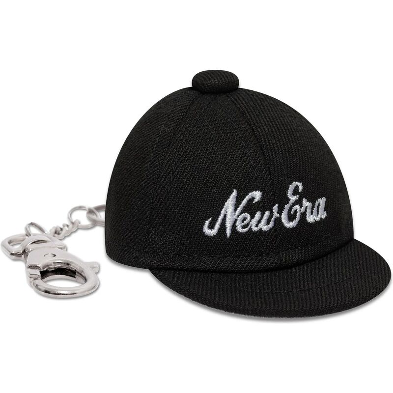 priedai-juoda-llavero-mini-cap-chain-new-era