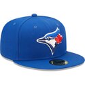 kepure-plokscia-melyna-priglundanti-59fifty-ac-perf-toronto-blue-jays-mlb-new-era