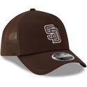 kepure-islenkta-ruda-snapback-9forty-apex-batting-practice-san-diego-padres-mlb-new-era