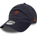 kepure-islenkta-tamsiai-melyna-reguliuojamas-9twenty-mini-new-york-mets-mlb-new-era