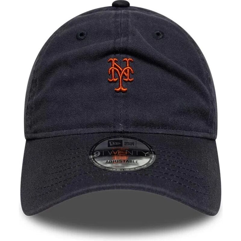 kepure-islenkta-tamsiai-melyna-reguliuojamas-9twenty-mini-new-york-mets-mlb-new-era