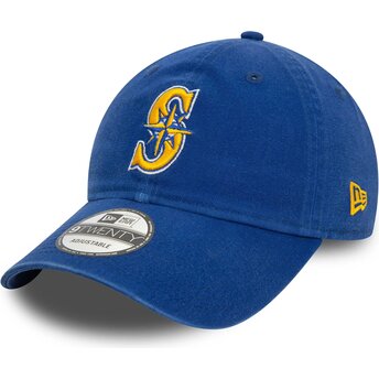 Kepurė išlenkta mėlyna reguliuojamas 9TWENTY Core Classic Seattle Mariners MLB New Era