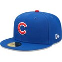 kepure-plokscia-melyna-priglundanti-59fifty-ac-perf-chicago-cubs-mlb-new-era