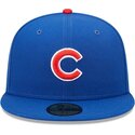 kepure-plokscia-melyna-priglundanti-59fifty-ac-perf-chicago-cubs-mlb-new-era