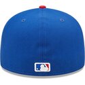 kepure-plokscia-melyna-priglundanti-59fifty-ac-perf-chicago-cubs-mlb-new-era