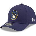 kepure-islenkta-tamsiai-melyna-snapback-9forty-m-crown-player-replica-milwaukee-brewers-mlb-new-era