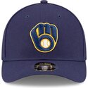 kepure-islenkta-tamsiai-melyna-snapback-9forty-m-crown-player-replica-milwaukee-brewers-mlb-new-era