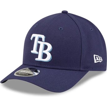 Kepurė išlenkta tamsiai mėlyna snapback 9FORTY M-Crown Player Replica Tampa Bay Rays MLB New Era
