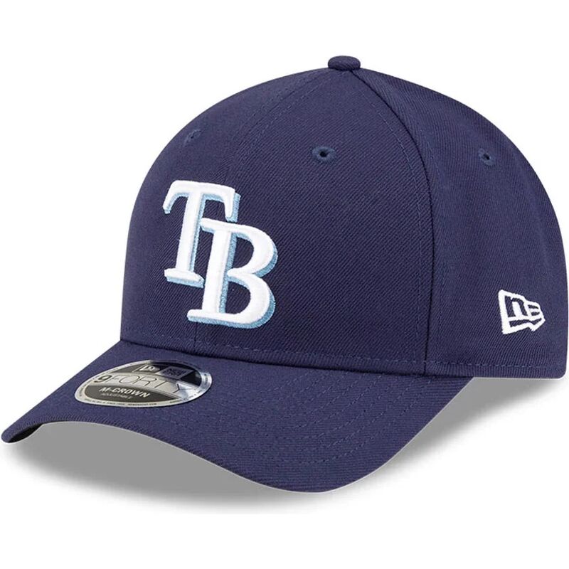 kepure-islenkta-tamsiai-melyna-snapback-9forty-m-crown-player-replica-tampa-bay-rays-mlb-new-era